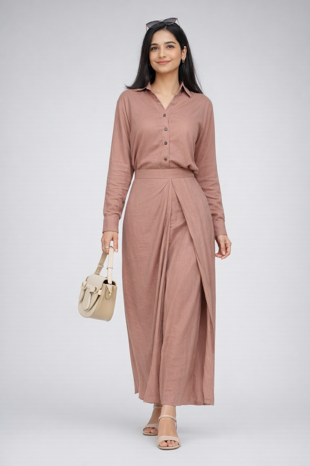 Elegant Blush Co-Ord Set