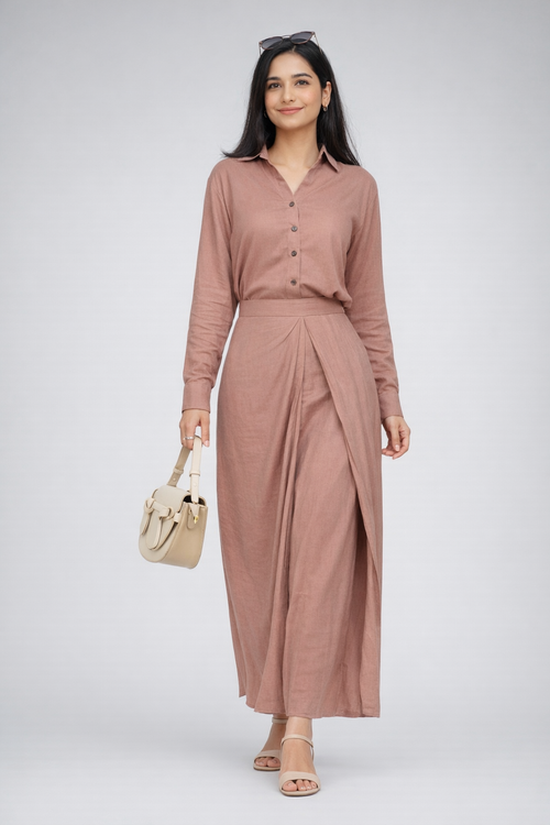 Elegant Blush Co-Ord Set