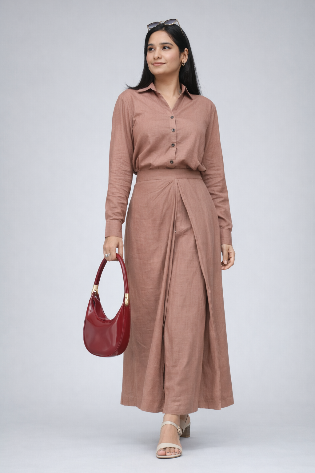 Elegant Blush Co-Ord Set